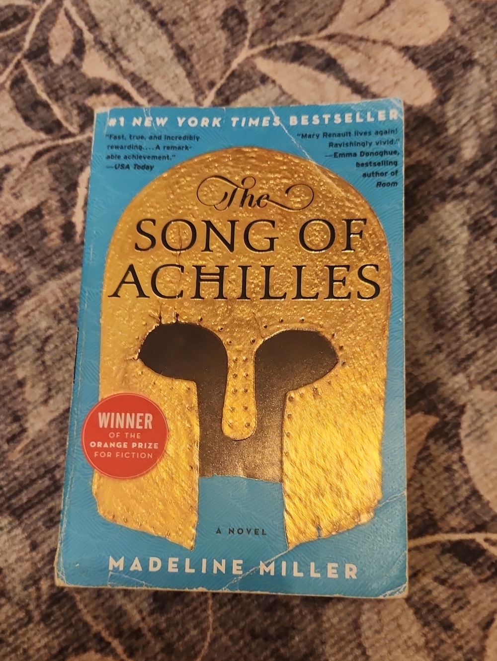 Ecco The Song of Achilles Coffee Table Book - Blue & Gold Cover